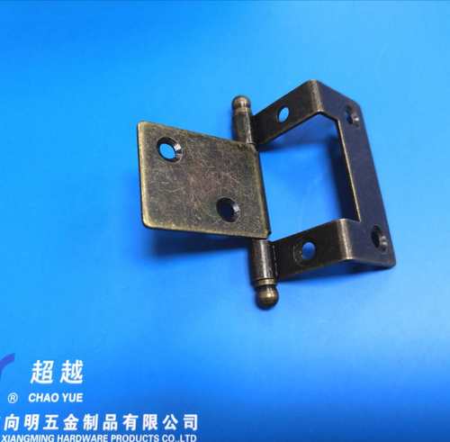 铰链折页仿古家具门配件古典衣柜门子母合页欧式书柜橱柜异性合页