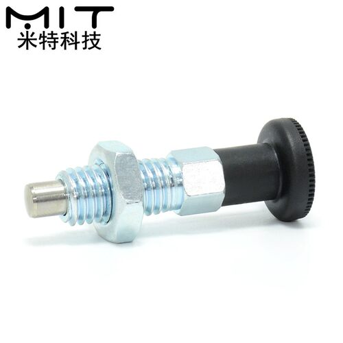 分度销GN717旋钮柱塞粗牙复位分割定位柱弹簧止动销定位销子M6~12