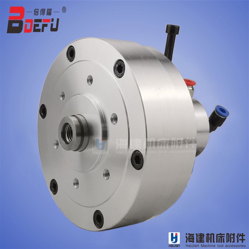 倍得福正品高速中实回转气缸卡盘气动缸KH110S/130/160/200