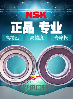 NSK带卡簧槽轴承6200 6201 6202 6203 6204 6205 6206 6207N ZZNR