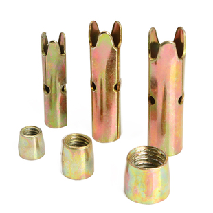 国标组合拉爆头膨胀螺丝头分体顶爆爆炸天花板吊顶五金配件6M8M10