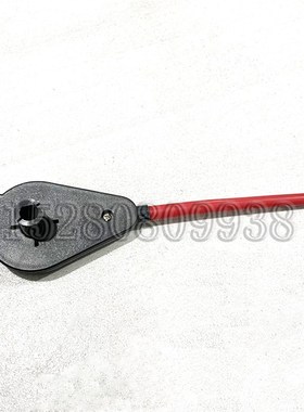 新源6575-8-9胶轮式挖掘机驾驶室座椅先导操作盒红色安全锁杆手柄