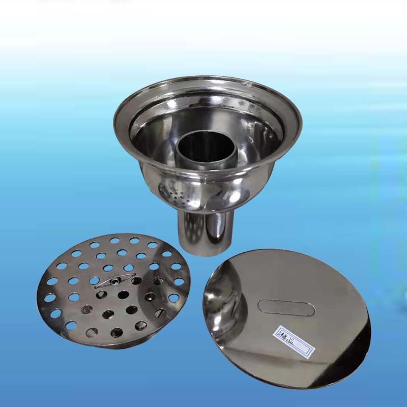不锈钢活动分体地漏304卫生级无尘车间专用水封地漏圆形洁净地漏