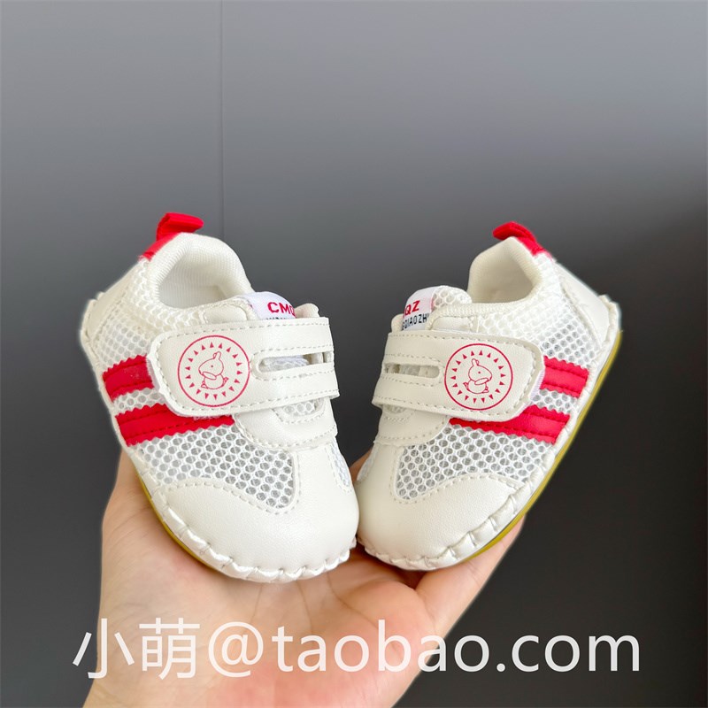 春夏款一岁宝宝凉鞋男0-6-12月女婴儿学步鞋软底婴幼儿透气网单鞋
