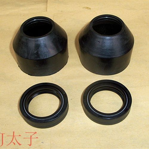 摩托车改装GN太子顶杆机 珠江太子ZJ125前叉减震防尘盖油封密封件