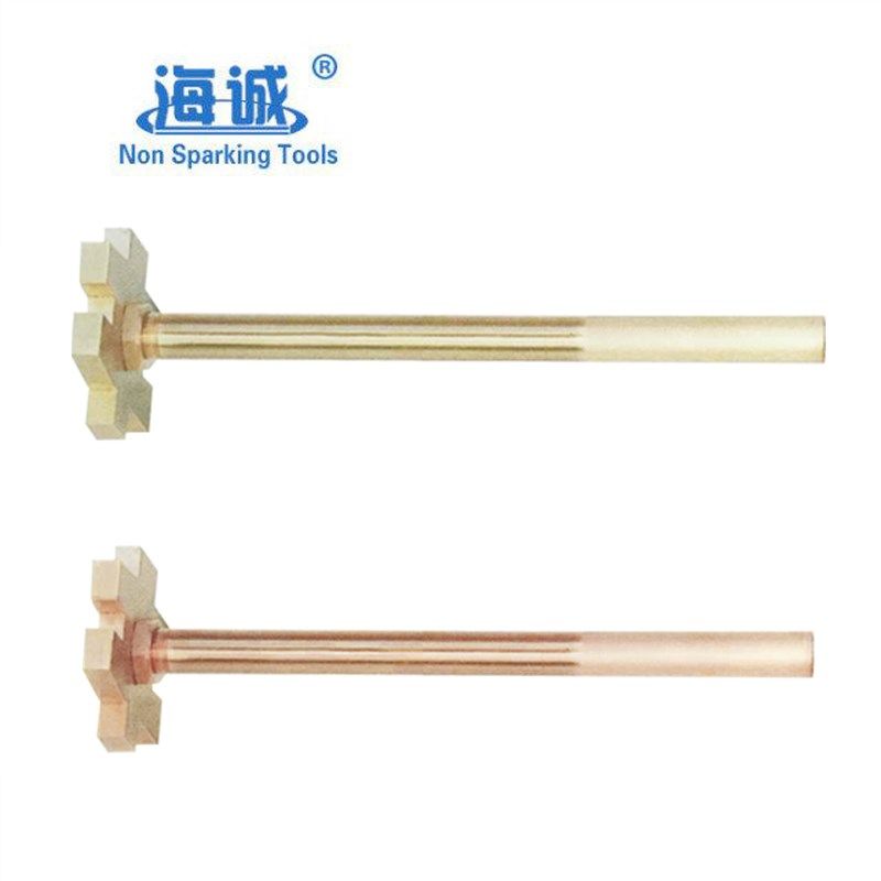 防爆工具开桶盖扳手单头开桶扳手油桶扳手开桶器开桶神器无火花