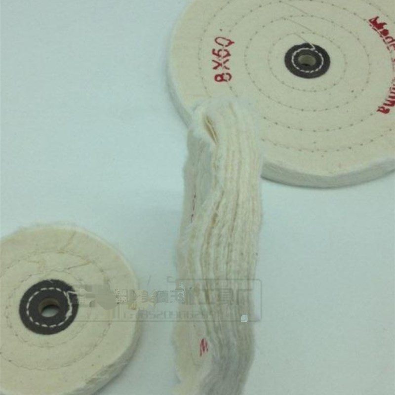 横机万能机抛光布轮玉石玉器翡翠玛瑙镜面抛光50层厚台磨砂轮机膏