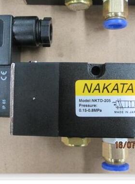 NAKATA气控阀门电磁阀Model;NKTD-205  NKTD-203