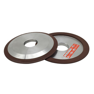 单斜边金刚石砂轮片125斜口砂轮合金钨钢锯片150锯齿砂轮刀头磨片