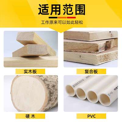 木工开孔器定位扩孔器木头铰链木板打孔加长支罗钻套装钻头厂家