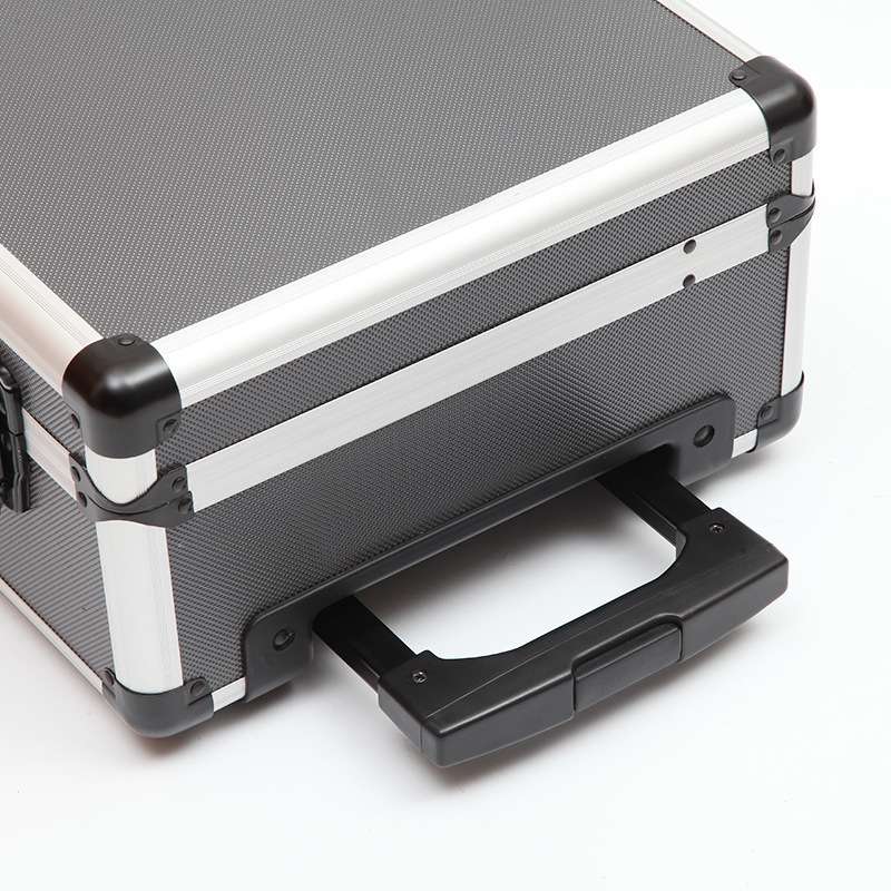 工厂铝合金工具仪器箱便携式五金减震工具箱航空拉杆手提铝合金箱