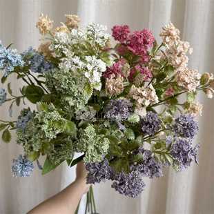 仿真丁香花九里香夜来香泡沫花仿真花婚庆假花婚庆用花