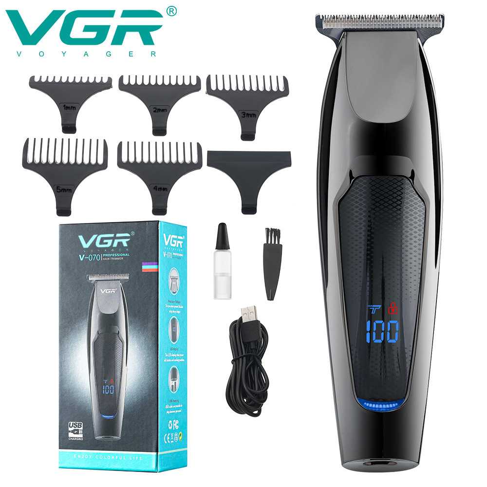 VGR070男士理发器油头雕刻电推剪液晶数显电推子家用专业新品
