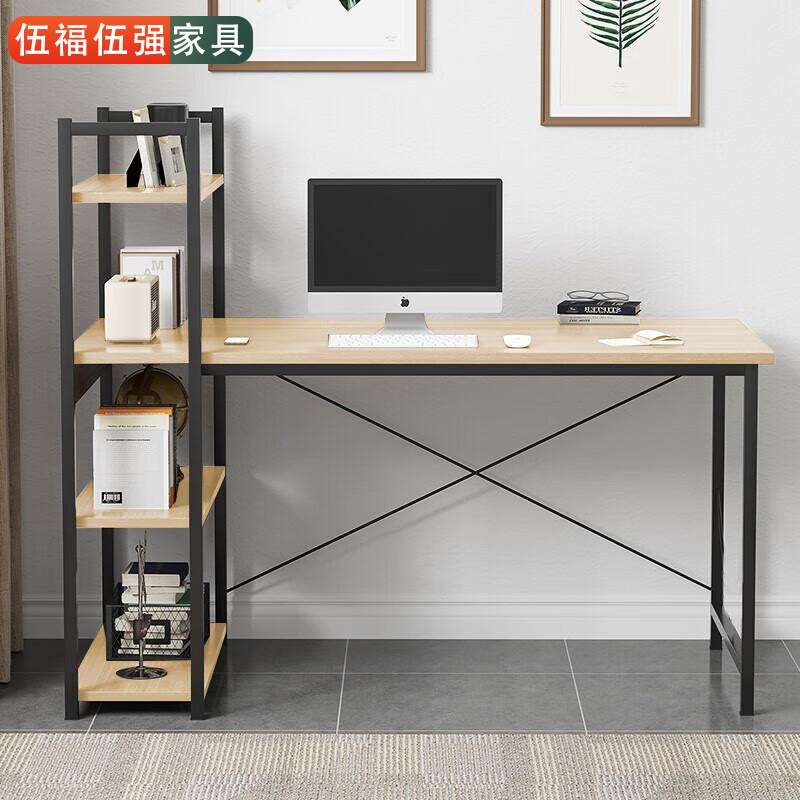 1.2m Desktop computer desk with shelf    Foreign trade table