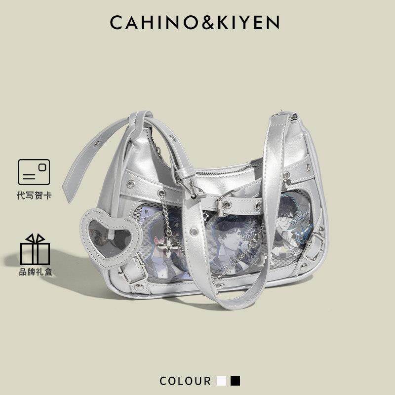 正&CK-6455品原创设计月牙腋下痛包女食量小二次元吧挎唧斜包