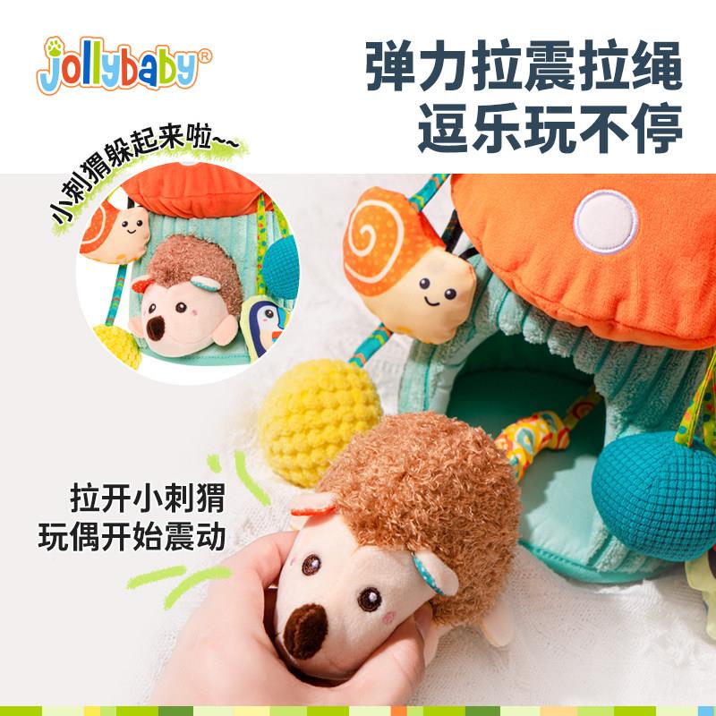 婴儿拉乐安玩具锻摇拉拉乐挂铃抚推车挂件-岁叠拉叠乐手部炼