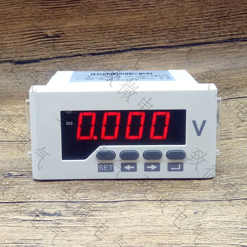 直流电压表数字显示高精度数显电压表头0G-1000V交流电压表220伏