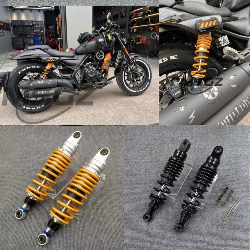 适用于凯越625v 无极CU250 525D 625改装后减震器双可调节阻尼避