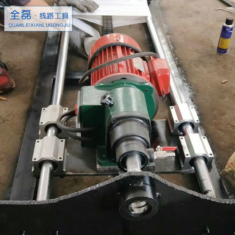 水钻顶管机过路打孔机自来水入y户顶管机非开挖小型铺管汽油打眼