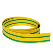 甄选黄绿双色热收缩绝缘套管 接地线标识绝缘电线保护包线套管热