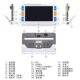甄选7寸助视器便携手持式 电子助视器方便手写 电子放大镜支架式