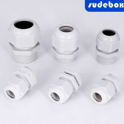 甄选美制 NPT1/2 G3/4尼龙环保防水接头电缆葛兰头固定密封穿线格