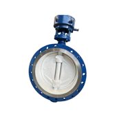 蒸汽 16C化工金属硬密封蜗轮蝶阀 甄选铸钢三偏心蝶阀D343H 10C