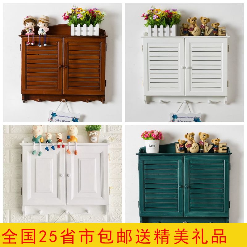 加厚百叶电表箱装饰画配电盒电闸空开G弱电箱多媒体遮挡装饰免打