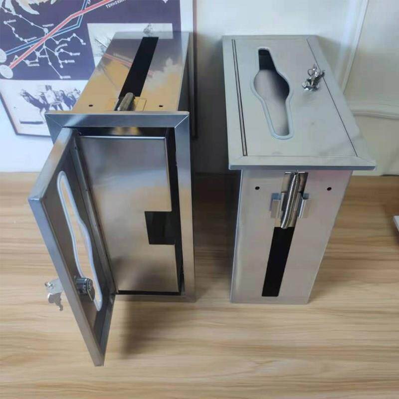 洗手间暗装镜后h纸巾箱304不锈钢暗装卫生纸架叠R抽取式卫生纸纸