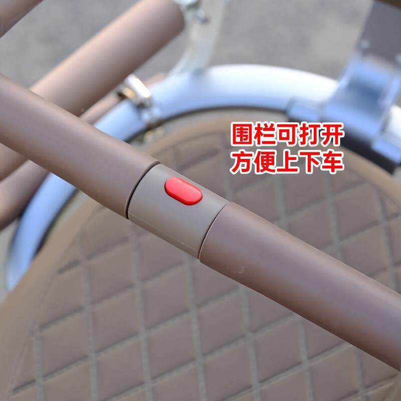 机车座椅儿童座车椅后置叠安小全围折栏宝宝电动扶手孩改装001坐