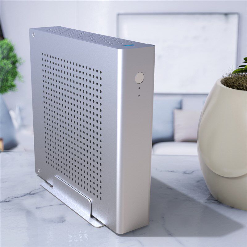 全铝合金小机箱迷你ITX批s量定制工厂店家用K88 P90工控智能阳极图片