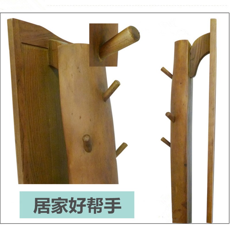 老榆木挂衣架穿衣镜架全身落地实木穿H衣镜旋转镜全身试衣镜衣帽