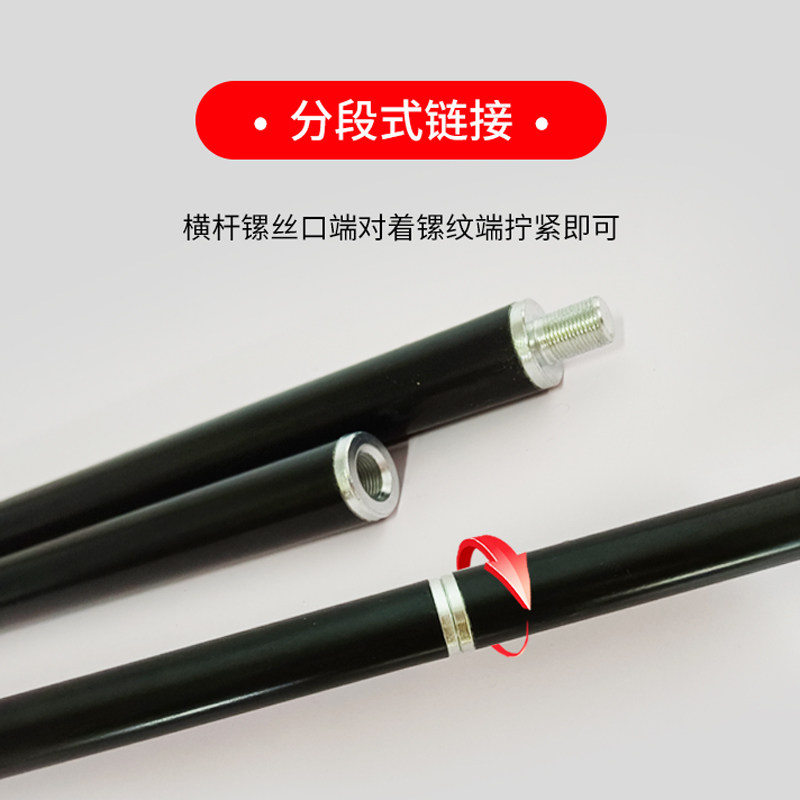 伸缩广告牌展示架宣传背景墙签到布立式落地广告架子海报展架支架