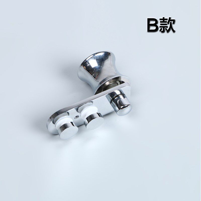 淋浴房滑轮浴室玻璃移门轮圆弧卫生间淋浴房玻璃门U吊滑轮老式滑