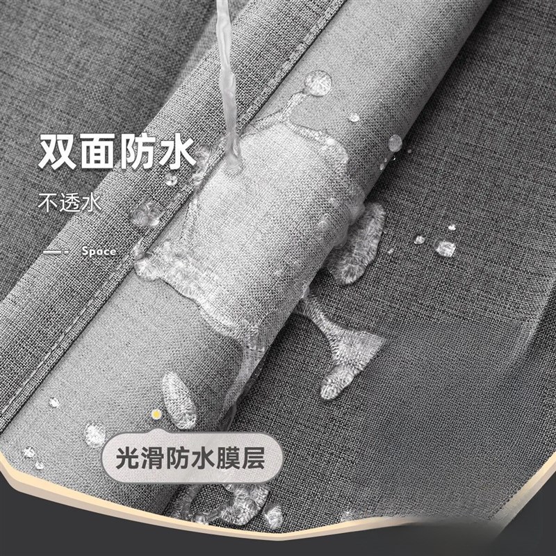 浴帘浴帘杆套装弧形卫生间隔断打孔浴室伸缩淋浴防水防霉防水布