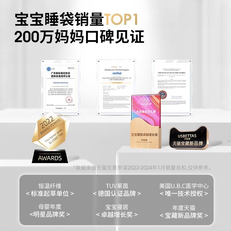 贝肽斯【肽护】婴儿睡袋桉树防蚊夏季薄款纱布宝宝儿童分腿春秋款