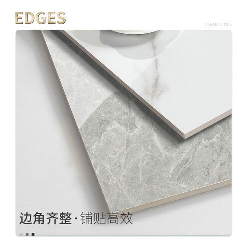全瓷客厅地板砖全抛釉600X600防滑B地砖卧室玻化砖800x800通体瓷