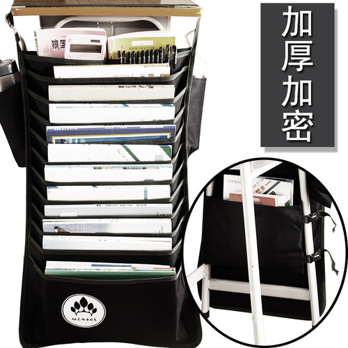 【广州书袋厂】课桌侧收纳袋学生B书挂袋防滑加厚多功能学生大容