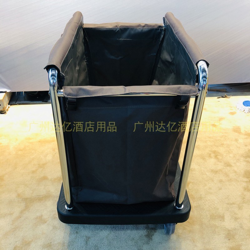 豪华酒店布草车客房塑料被罩车房间房口车床单宾馆超静音轮服务车