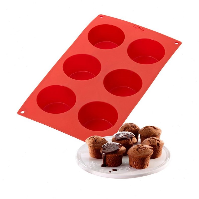 乐葵小蛋糕模具烘焙家用小号24连模西点硅胶工具易脱模烘培磨具