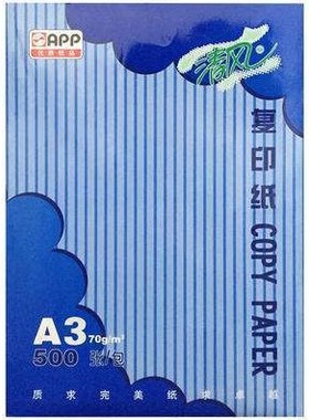 甄选青风APPA3复印纸 APP青风打印纸 70克 500张/包 5包/件