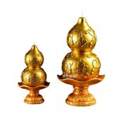 甄选金色葫芦蜡烛灯造型蜡烛莲花蜡烛荷花灯万事如意手工蜡烛家用