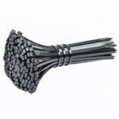 甄选自锁式 尼龙扎带足称按公斤塑料扎带条固定绑带卡扣黑白双色束