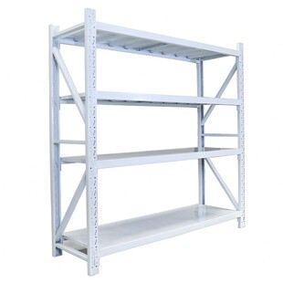 甄选仓储货架工厂钢制超强承重多层置物架家用加厚储物架超市展示