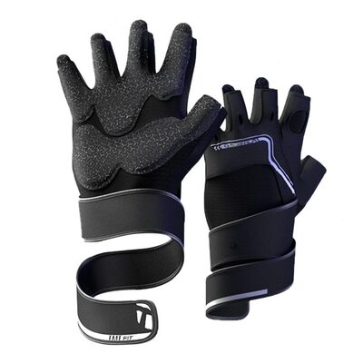 甄选TMT健身房手套杠器械训练防滑护腕半指运动护手引体向上防起