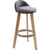 吧椅前台脚椅时尚 欧式 吧椅 包邮 甄选实木酒吧椅旋转脚凳家用吧台椅