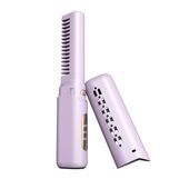 甄选厂供便携式 直发梳懒人无线直发器卷发棒小型充电便携旅游直卷