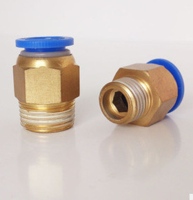 气动接头螺纹直通接快速接头PC8-01 PC8-02 PC8-03 PC8-04铜接头