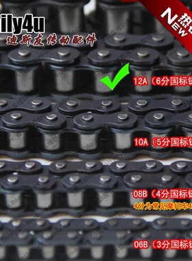 12A-1/RS60A/630/国标链条/6分链条/节距15.875/长度1.524米/耐用