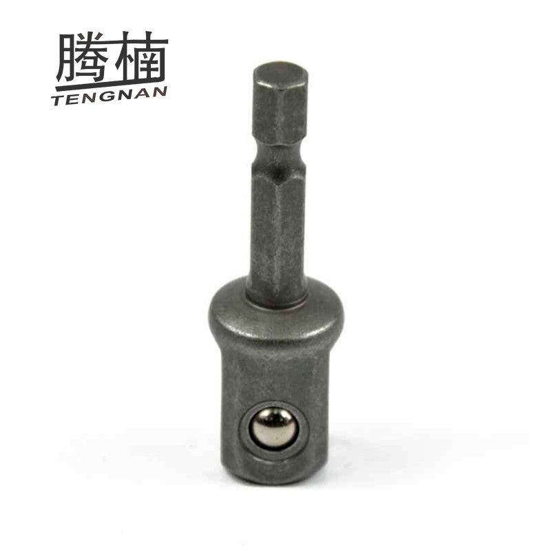 腾楠电钻接柱1/43/81/2电动气动套筒转接头六角转换接头风批接杆